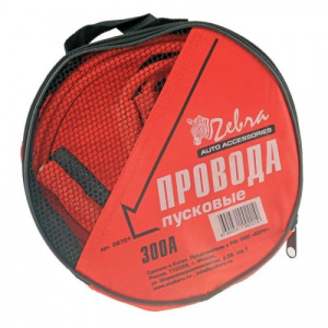 Стартовые провода ZEBRA в сумке 300А 2,2м 08701