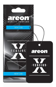 Ароматизатор "AREON" бумажный "X-VERSION" New Car 704-AXV-005 1шт./10шт./360шт.
