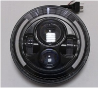 Фара на ниву JR-248/JR-G04Y-50W 170mm*170mm (6,7") White (уп.1шт.) K006-5