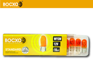 Автолампа WY5W 12V BOCXOD Y Amber W2.1X9.5D 82205Y 10шт./уп.