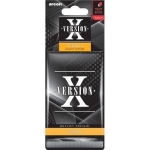 Ароматизатор "AREON" бумажный "X-VERSION" Vanilla 704-AXV-002 1шт./10шт./360шт.