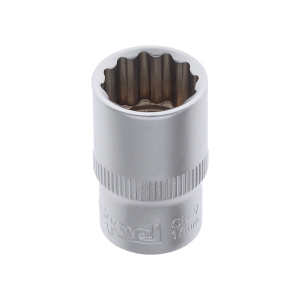 Головка  1/2" двенадцатигранная 17мм "AV Steel" AV-521017