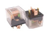 Реле 5-и контактное 80A-12V-5 со светодиодом прозрачное-герметичное KN-032