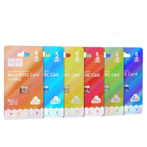 Micro SDHC карта памяти 64ГБ HOCO Class 10 (04023)