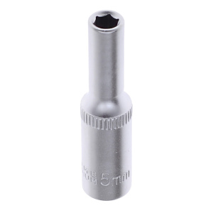 Головка   1/4" шестигранная удлиненная  5,0мм "AV Steel" AV-500205
