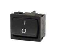 Клавиша двухпозиционная, 4 контакта 10A125V/6A250V, размер 20мм*22мм KN-029