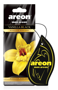 Ароматизатор "AREON" бумажный "MON AREON" Vanilla Black 1шт./10шт.  704-043-331