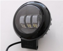 Модуль рабочего света HK-SL05 круглый (черн.корпус) 35W 1212107/K012