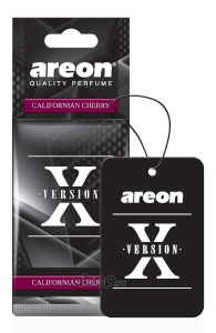 Ароматизатор "AREON" бумажный "X-VERSION" Californian Cherry 704-AXV-008 1шт./10шт./360шт.