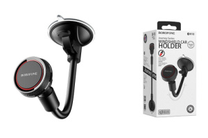 Держатель для телефона BOROFONE BH18 Platinum Metal Magnetic (36433)