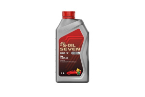 S-OIL Масло моторное синтетика SEVEN RED #7 SN 10W-40 1л (1шт./12шт.) (E107701)