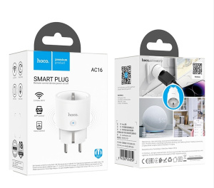 Умная Wi-Fi розетка HOCO AC16 (белый) (47877)