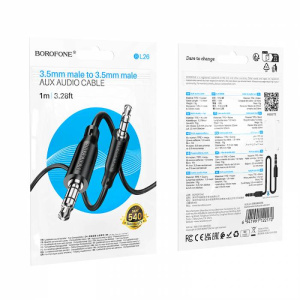 Кабель AUX BOROFONE BL26 1м (04982)