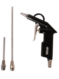 Пистолет продувочный TREK TR33-80-38 с 2 насадками (125 и 200 мм) (TR33-80-38)