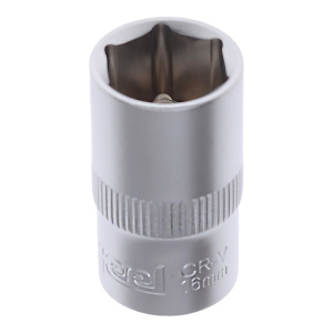 Головка  1/2" шестигранная 16мм "AV Steel" AV-520016