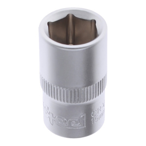 Головка  1/2" шестигранная 15мм "AV Steel" AV-520015