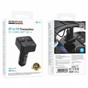 Трансмиттер-FM автомобильный BOROFONE BC63 Bluetooth (05739)