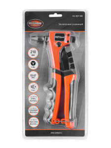 Заклепочник для вытяжных заклепок 2,4-4,8мм усиленный "AV Steel" AV-921169