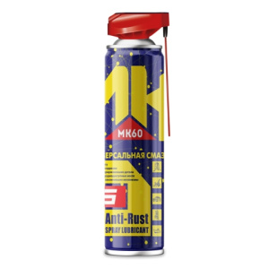 DG (Kimi) Многофункциональная проникающая смазка МК60 (аэро) 600мл с насадкой (1шт./12шт.) MK60-600n