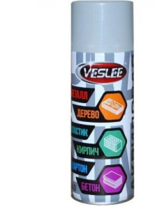 VESLEE Краска-спрей Светло серый RAL 7035 (1шт./12шт.) V7035