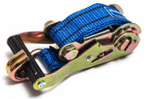 Стяжка груза 10м (полипропилен) С УСИЛЕННЫМ КРЮКОМ) (50mm 4000kg) "Сервис Ключ" 73725