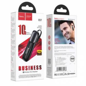 Гарнитура Bluetooth HOCO E57 (черный) (04301)