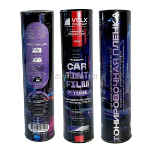 Пленка тонировочная "VELX EUROWIN" (полоса на лобовое стекло) (0.2x1.5м) Gradual Purpl (VE-GP) 59383