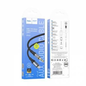 Кабель AUX HOCO UPA26 Tupe-C - 3,5mm AUX  1м (03836)