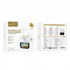 Беспроводные наушники Bluetooth TWS HOCO EW88 ANC (white) (05565)